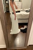 This dress was perfect for my size. Good material. It feels very nice. - Bianca W.