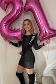 Loved this gorgeous dress! It's so comfortable and fit great. Not itchy at all and was perfect for my 21st birthday! I got a lot of compliments on it! - Lauryn J.