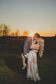 Perfect dress for my engagement pictures! I wouldn't change a thing! Flowy! Comfortable! Beautiful! This dress has it all!! Totally worthy! - Marissa G.