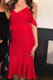 Wore this to my bridal shower and it was beautiful! - Tracey A.