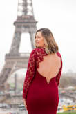 Seriously gorgeous for the price!! I was looking for a dress to take on our 10th anniversary trip to Paris! This dress was everything I wanted! Classic and Sexy! The back is a stunner! The only problem with this dress for me was how low the back went I couldn't wear any body shapewear under it. So keep that in mind! - Rachel H.