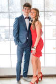 My daughter wore this dress to her Winter Semiformal and it looked stunning on her!!  She was so happy with the comfort of the dress and how it fit! - Diedri S.