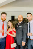 I have this dress in red. Which was a hit at my friends wedding at the lovely Fairmont Lake Louise. I love it so much I couldnt pass it up in navy when it went on sale. The XS is perfect. I had purchase the red on in a XXS and it was a bit snug to zip up. - Mae C.