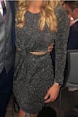 I was in search for a long sleeve but sexy NYE dress and this was the perfect mix. It shimmers more than it looks online. - Patty M.