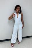 I absolutely love this jumpsuit! I love the way it fits like it was tailor made for me. Received so many compliments as well! - Haeven B.
