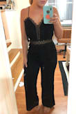 I love this piece. I bought it almost instantly after seeing it listed on the website and I'm glad I did. The zipper needs to be broken in a bit, but that's expected with the change of fabric. It's sweet and dainty. The subtle Swiss dot gives it an extra feminine touch as well. - Gianna C.