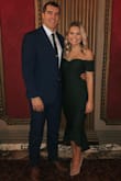 I got like 100 compliments on this dress when I wore it to a work gala. I love it so much. The green is pretty dark but still super pretty. I usually always order mediums from Lulus and this one was a little bigger than normal. I still love it though. - Shelby U.