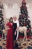 The dress is beautiful but very long, the quality is amazing - Mariuxi S.