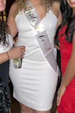 I got this dress for my bachelorette party and I loved it.  Great fit. Amazing quality and not see thru like most white dresses - Judith R.