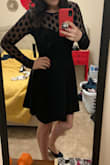 When I saw this dress I just had to have it, it is me to a T! It fits like a glove and the quality is excellent. Can't wait to wear it to my office party. - Jillian F.