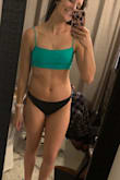 Great fit, true medium. Cheeky enough to look a little sexy but not too much. The fit also sits in the hips and doesn't squeeze that can create fat bulges - Natalie J.