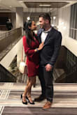 Wore this dress to a friends wedding and to my holiday work party!! Elegant and simple. Truly love this dress!! I would say the downside was the tie up knot. It kept falling but that's probably because of how tiny I am. - Erica W.