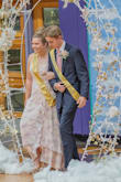 The dress fit exactly like I thought it would and it was absolutely adorable. The shoulder straps were adjustable which was a very convenient feature. - Maddie M.