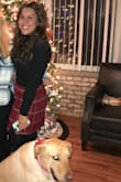 I'm hippy and the skirt bunches up a little around my tummy area. But overall so cute! - Presley M.