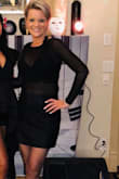 This faux leather mini is perfect fit!  I'm 50 years old so don't like skirts to be too short.  This one is short enough to be sexy but long enough to be classy!  Material is soft and it fit like a glove.  I ordered a size 6
Received many compliments - Christine W.