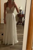 I asked the fit expert what size to order (usually wear a 4) and she suggested 4 but it was too big, I exchanged for a size 2 and it fits perfectly! Love it for my may wedding! - Katelyn V.