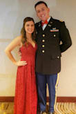 Ordered this dress for a military ball and was obsessed!  Had to get it shortened a bit (even with heels) since I'm only 5'2", but totally worth it!  Got tons of compliments! - Rachel B.