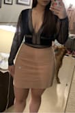 I love this! I wore it for NYE and it looked so nice. My only problem is that I have wide hips and big bum so it was tight around those areas. Thankfully it wasn't too noticeable with the skirt I wore. I just added some thigh high boots and was ready to receive the new year! - Emily D.
