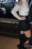 I love this leather skirt. It fit me well and was not too tight or loose which I was worried about with it being a leather skirt. I like how it has pockets too! I wore it for New Years and I can't wait to wear it again! - Roxanna A.