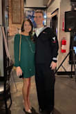This dress was perfect for the Christmas wedding I went to! Fits true to size. It was almost too short because of my long legs but I received many compliments! - Jordanna D.