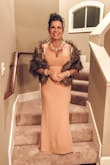 When I got this dress in I panicked a bit because the color is a bit unusual. It almost matched my skin! However, when I tried it on it is a beautiful, rich amazing tone. I wore it to a Mardi Gras Ball and it was perfect! I received so many compliments and I can't wait to wear it again! - Pamela H.