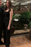 Wore this jumpsuit to a wedding, was the most comfortable outfit I have ever worn. The pant leg fit perfect with 3" heels. Super comfortable. - Brittany L.