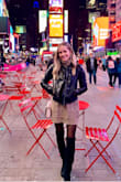 This dress with OTK boots was PERFECT for my recent trip to NYC - kept me warm and comfortable but looks so classy. Obsessed! - Alyssa S.