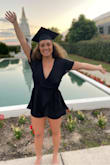 Love this romper, it's absolutely adorable and I know I will get so much wear out of it because you can dress it up and down. I bought it to wear to graduation but I know I will wear it 10000 times more! - Madeline G.