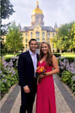 The dress was just a little wide on the sides below my upper arms. Otherwise great fit!! - Katie H.