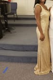 OMG! I ordered this dress for my niece to wear in my Wedding on December 7th,2019. She looked AMAZING. Wasn't sure if it was gone fit but it did. - STEPHANIE J.
