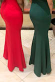 This is a great quality dress. The color is so beautiful! - Indiria H.