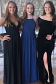 I loved how this dress looked! It was a beautiful color and fit very well! It was long on me so I definitely needed it hemmed quite a bit but as a short person I expected it. I would definitely recommend this dress. - Sarah B.