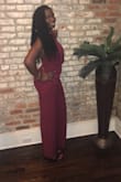 I initially ordered a medium but it was too small. I was able to exchange it with no problem. I got so many compliments on this outfit! - Kareen P.