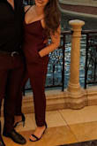 Got this jumpsuit for a friends birthday weekend in Vegas and loved it! Fit was good, really like the color, and it was pretty comfy! And POCKETS! - Taylor S.
