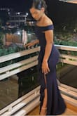 Wore this dress on NYE and got tons of compliments. It is a little long so if you don't want to wear really high heels you might have to get it hemmed. - Eleanor H.