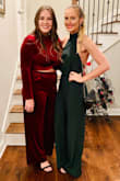 I wore this jumpsuit for a holiday party, and it was a HUGE hit. I got so many compliments on it. It's super flattering and SO comfy. The sizing and length was perfect for a taller, more athletic build girl like myself. Totally recommend! - Deborah H.