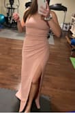 I love this dress and the wrap style is super flattering. The only thing i would change is to have a lining in the inside. - Allison R.