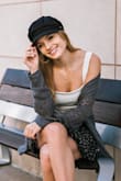 I love this hat so much! It's so cute and fits perfectly! - Kaley C.