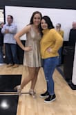 this is a great dress. honestly i was a little iffy on it since i wasn't used to having so much skin showing but i ended up loving it! the pockets are amazing too!! it is kind of short too so be careful with that. - Victoria A.