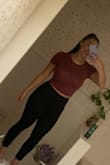 Looks amazing with fitted jeans or leggings - Laura S.