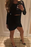 Love absolutely everything about this dress! The material is so good I didn't even have yo wear a bra! Loved it - Tina S.