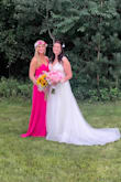 This dress was super cute at my sister pink themed wedding. I am tall and usually worry about length but Lulus always has great length maxi dresses. Perfect for us tall girls. Only one small sizing issues was the bust - I am a 34DD bust and it was still a little large on top. I was able to tighten the straps and safety pin it shut which was a super easy fix. - Rosie F.