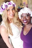 I bought this for my sisters white and purple themed bachelorette party. I am 31 so I wanted something tasteful but still somewhat sexy. This was the perfect find! It's great for anything bridal shower - I wish I would have found it for my bridal party. It was a good length for even tall girls like me. Definitely recommend. Size medium was perf. on me. - Rosie F.
