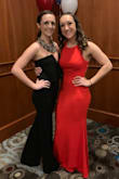 I wore this to my sisters military ball and I got so many compliments! Jumpsuits are the way to go to make a fashion statement! Dazzle it up with a chunky necklace and an updo and you're good to go! The legs run a little long, a suggest getting it hemmed. - Sara B.
