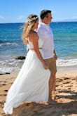 I used this dress for my wedding in Hawaii, it was beautiful! - Paola C.