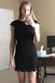 I wore this to my holiday party and it was so cute! I got an xs even though I normally wear a small. It fit nice! - Hannah B.