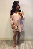 Dress is just like the picture, very good quality and looks lovely. I hemmed it because I am too short and wanted it to look as the picture. - Melda B.