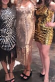 Very pretty dress. Expected the color to be a little different but overall it is beautiful. It's a lot quite a bit longer than expected - Katie D.