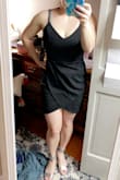 I liked this style so much I ordered it without a particular event in mind to wear it to! The ruffle at the waist is so flattering and confidence boosting since I am self conscious about my stomach. - Emily D.