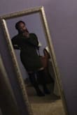 This dress is amazing. I got it in olive green and it looks amazing with knee high boots. Shows my lil hips lol. I'm in love! - Reaghan M.